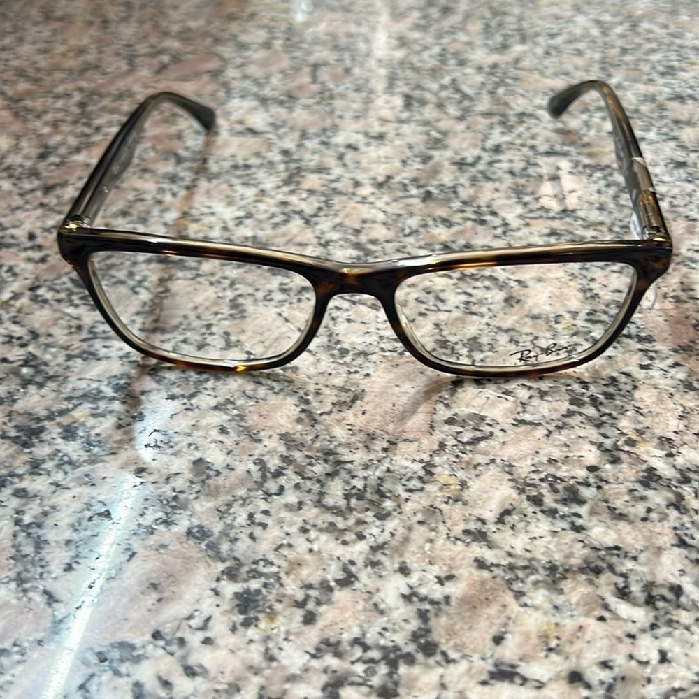 Ray Ban RX5279 Eyeglasses - 8285 Havana On Transparent Yellow